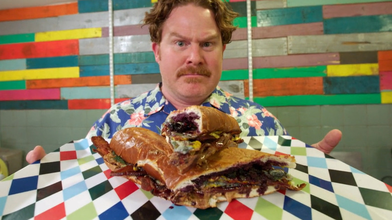 Casey Webb holding Fool's Gold Loaf