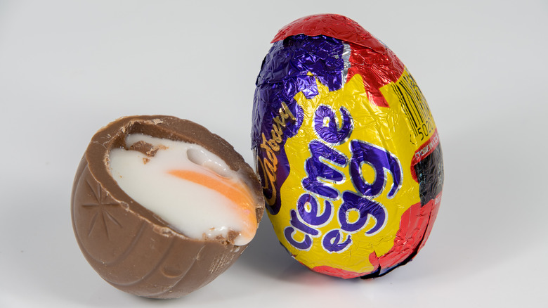 oozing cadbury creme egg