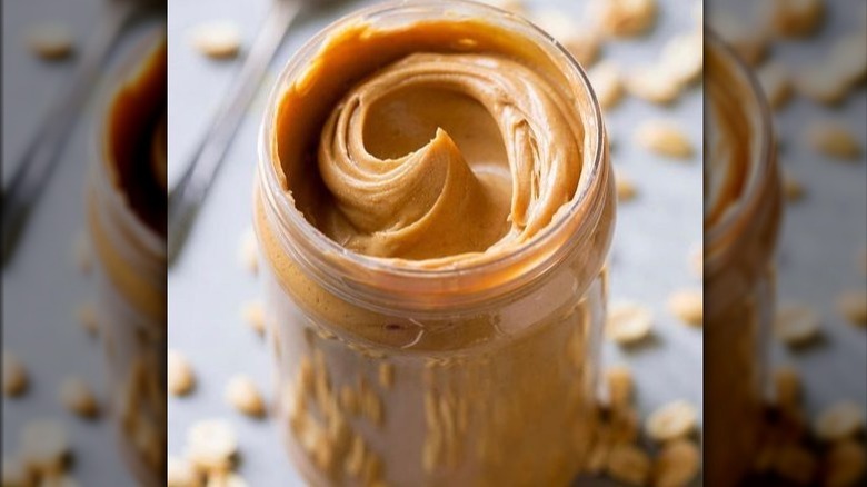 Peanut butter swirl