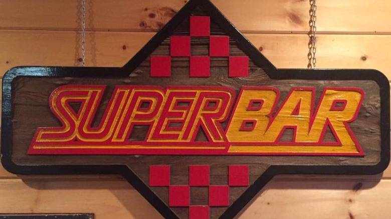 Wendy's Superbar sign 