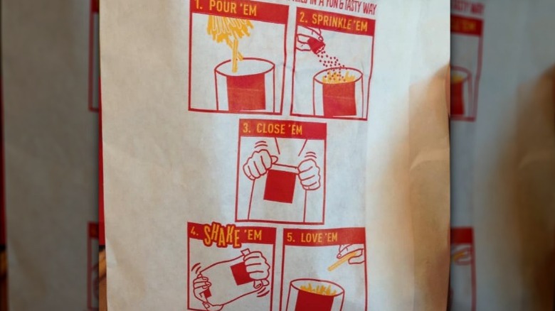 Bag of Shake 'Em Up Fries