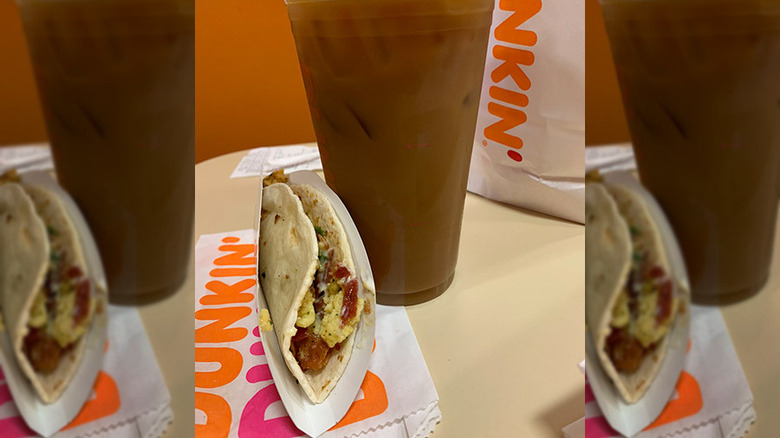 Dunkin' donuts Breakfast Tacos