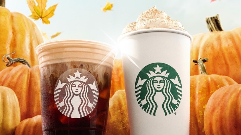 Pumpkin Spice Latte and coffee