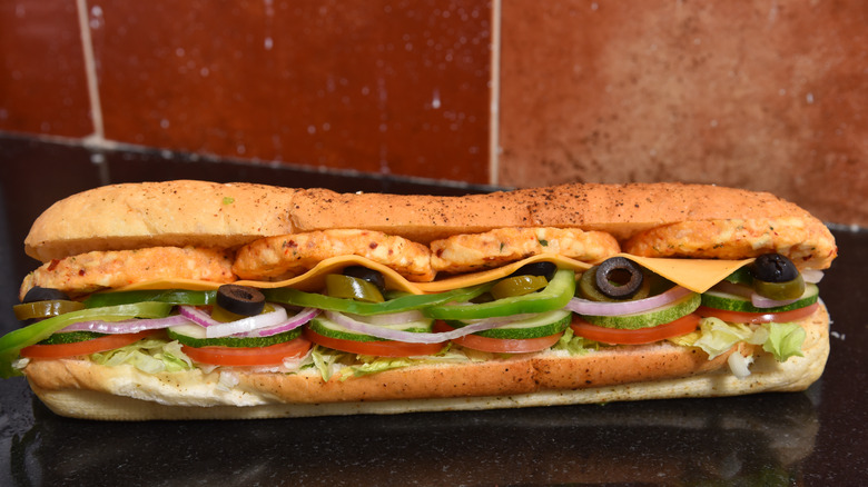 Subway footlong sub