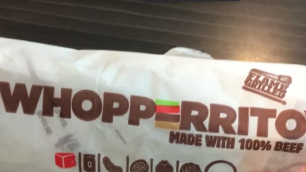 Burger King's Whopperito