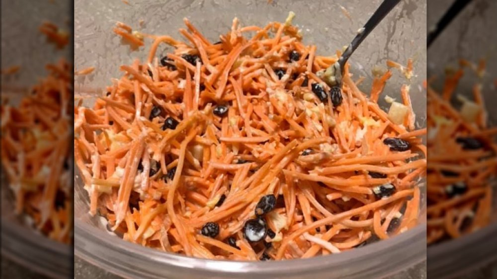 carrot raisin salad from Chick-fil-A