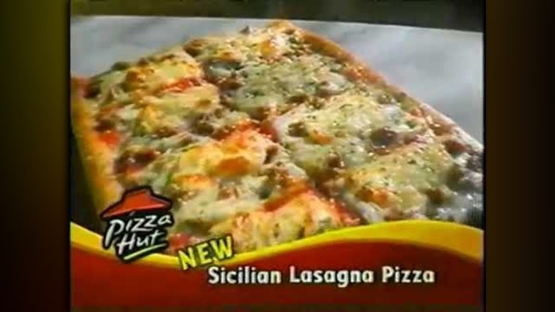 Sicilian Lasagna Pizza