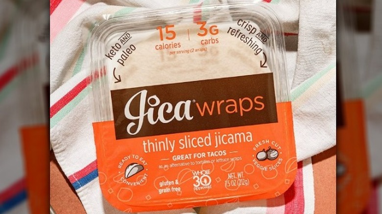 JicaWraps thinly sliced jicama pieces