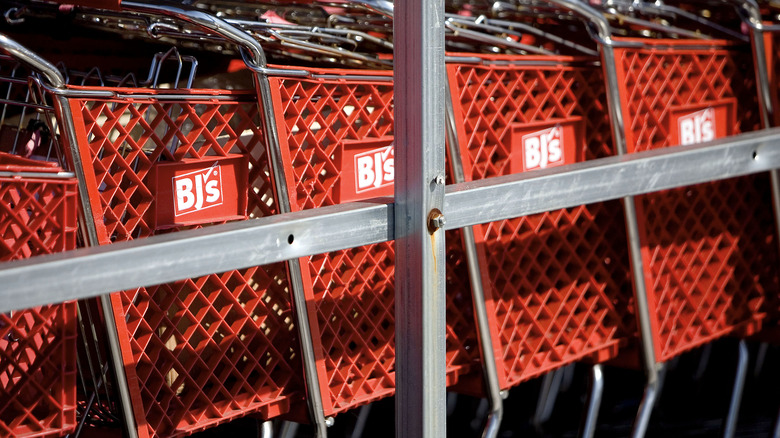 BJ's Wholesale Club red carts