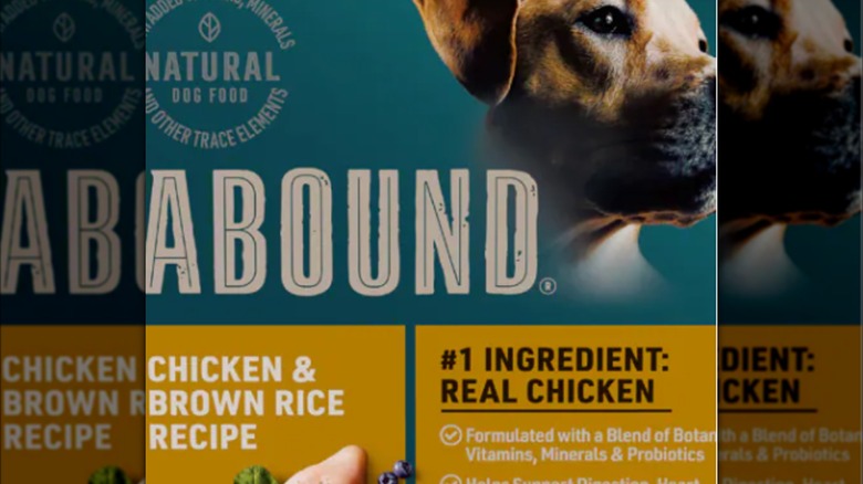 Abound dog food 