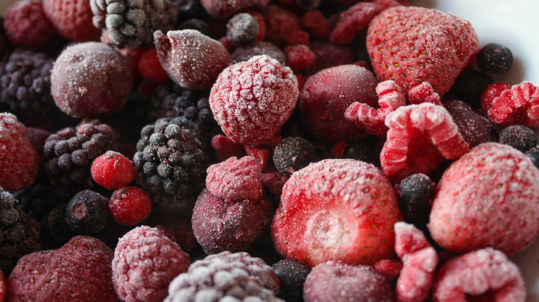 frozen berries