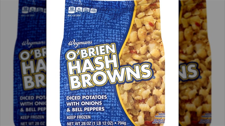 Bagged frozen hash browns