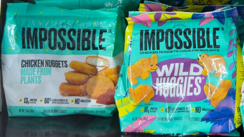 Impossible plant chicken nuggets