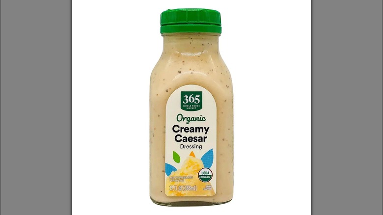 Whole Foods caesar dressing bottle 