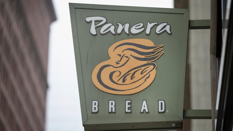 panera bread sign