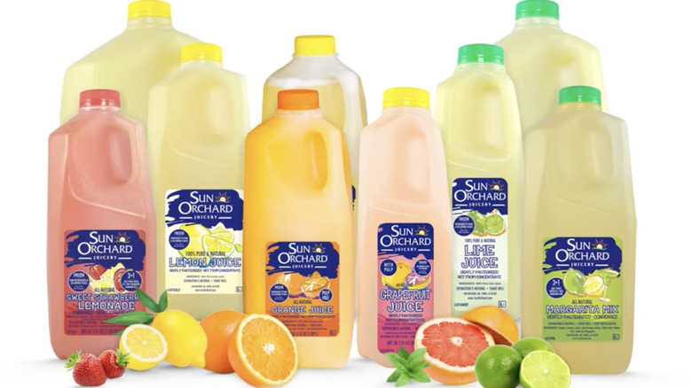 Sun Orchard juice assortment