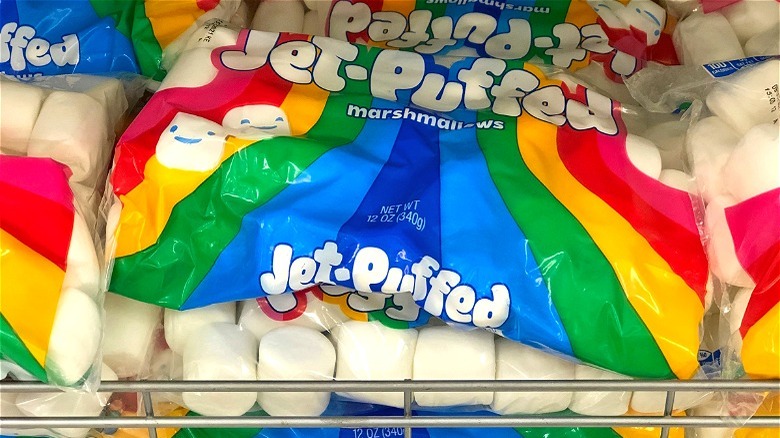 Jet-Puffed marshmallow bags