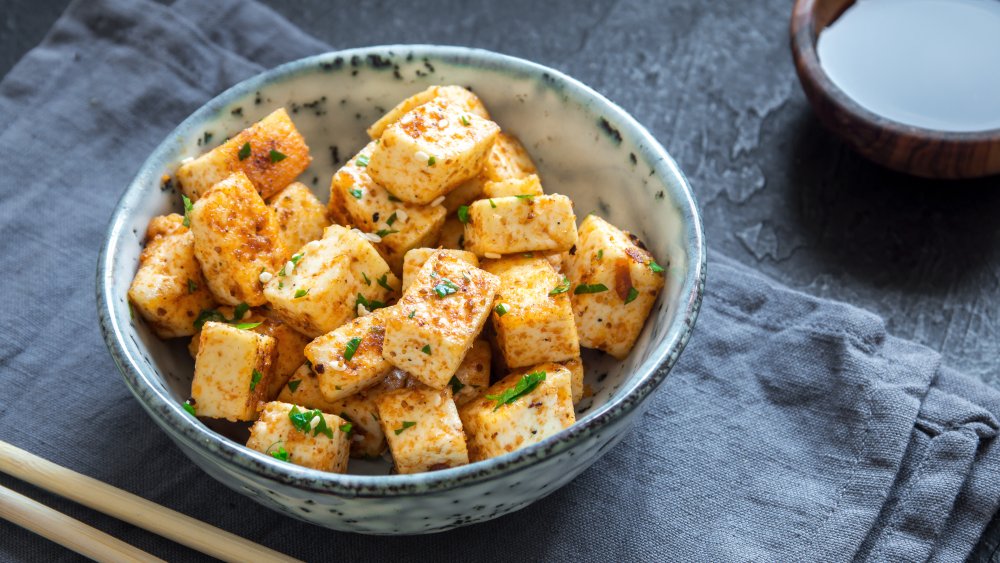 seasoned tofu