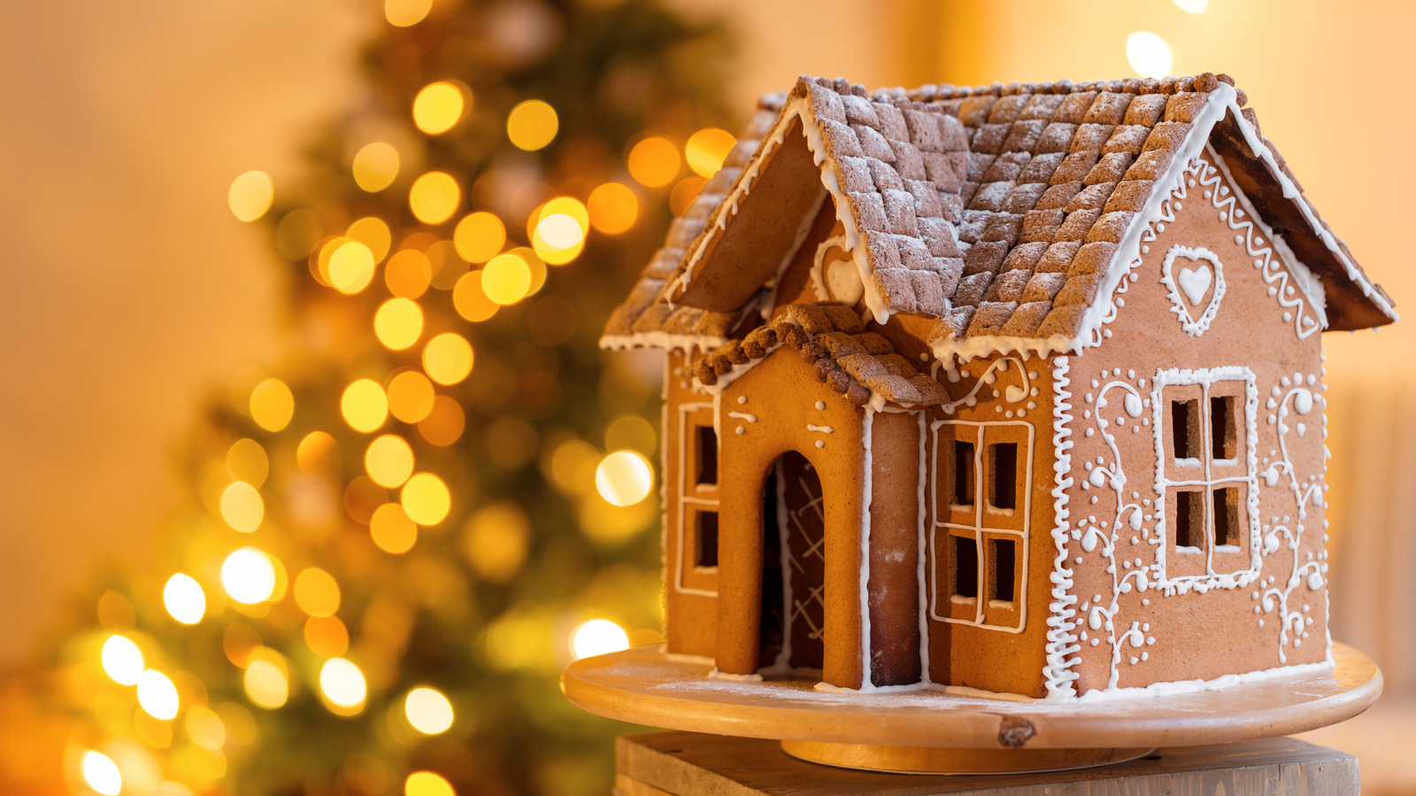 The Biggest Mistake You're Making With Your Gingerbread House