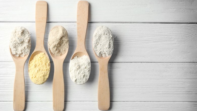 different flour types