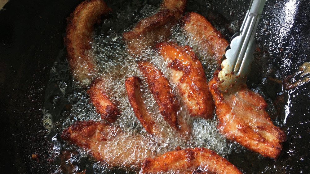 deep frying oil