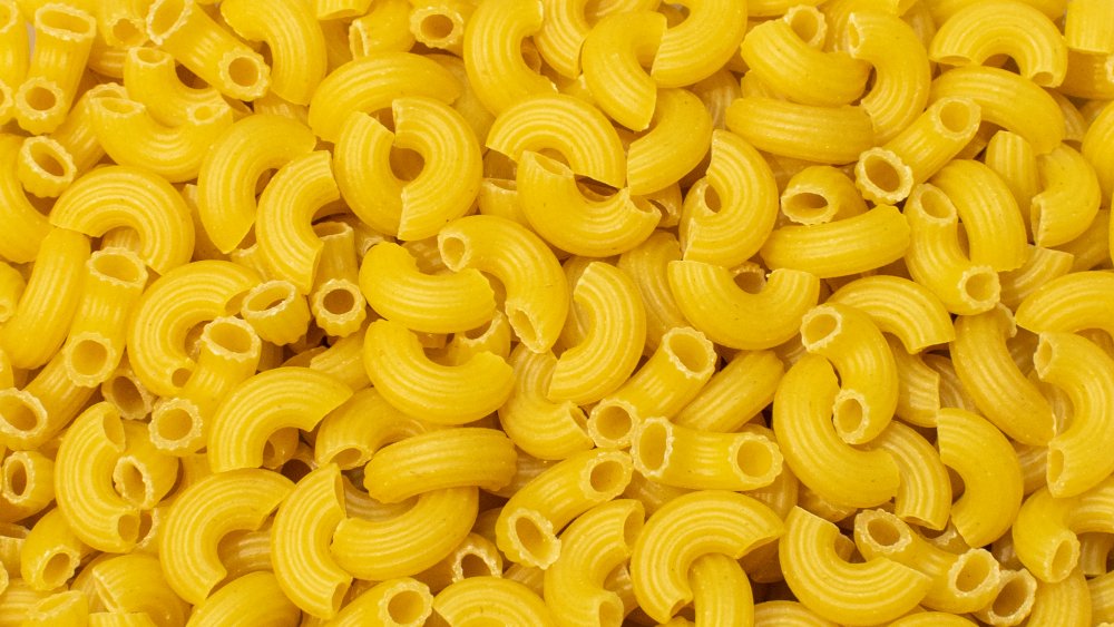 Elbow macaroni for mac and cheese