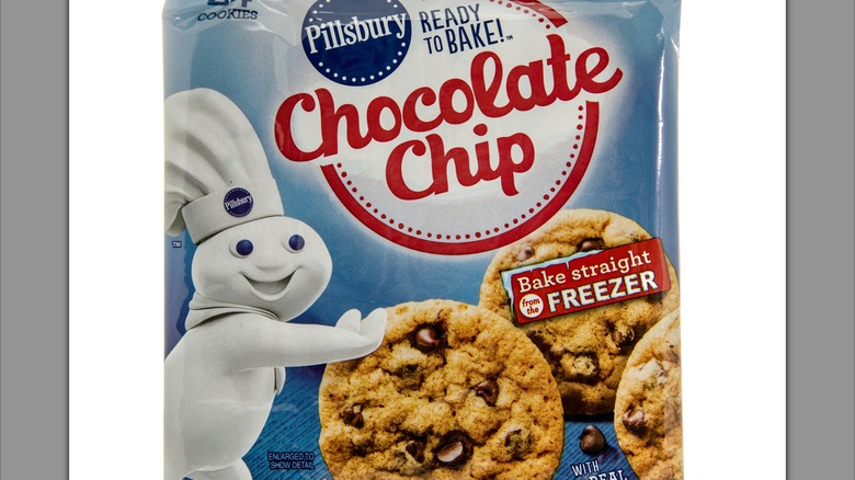 Bag of Pillsbury Chocolate Chip Dough