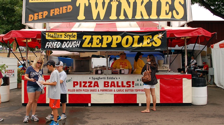 Food booth at Minnesota State Fair