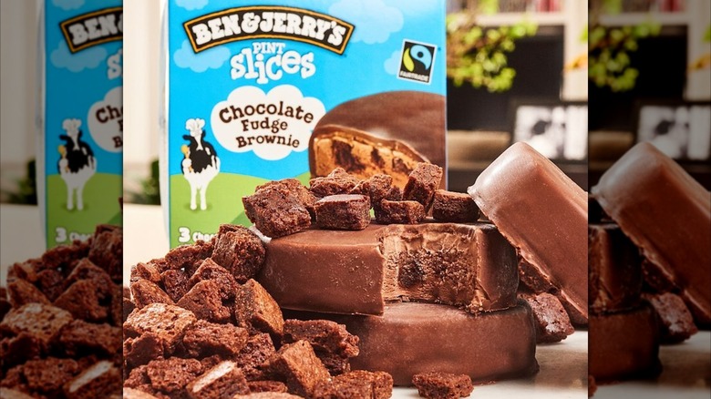 Ben & Jerry's Pint Slices Chocolate Fudge Brownie