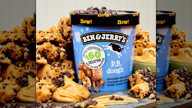 pint of Ben & Jerry's Moo-phoria P.B. Dough ice cream