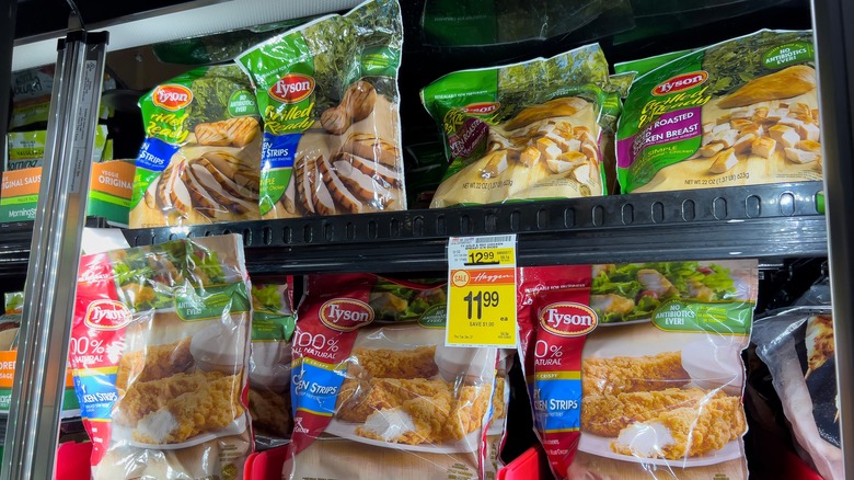 Tyson Foods frozen chicken