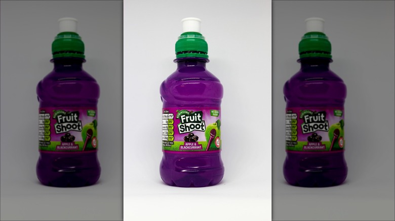 Robinson's apple and blackcurrent Fruit Shoot bottle