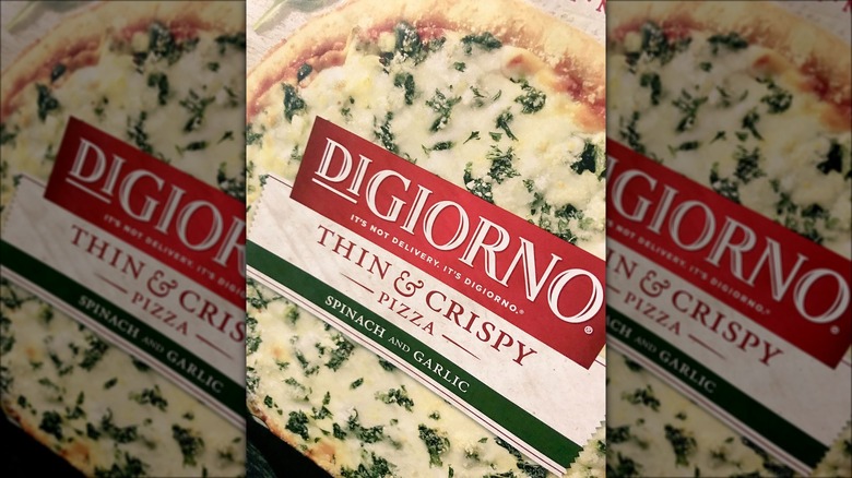 DiGiorno Thin & Crispy Spinach and Garlic Pizza