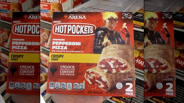 Box of Pepperoni Pizza Hot Pockets