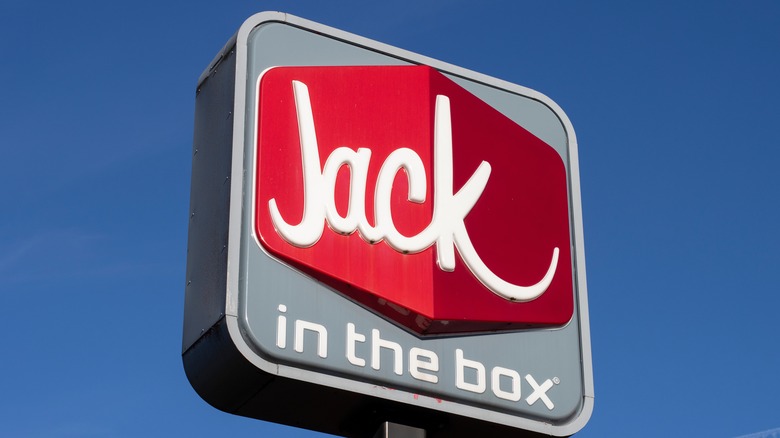 jack in the box sign