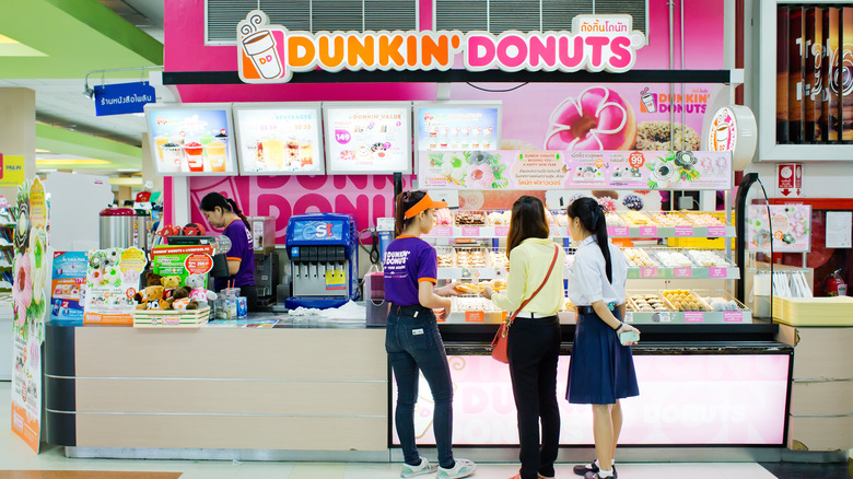 thailand dunkin' store