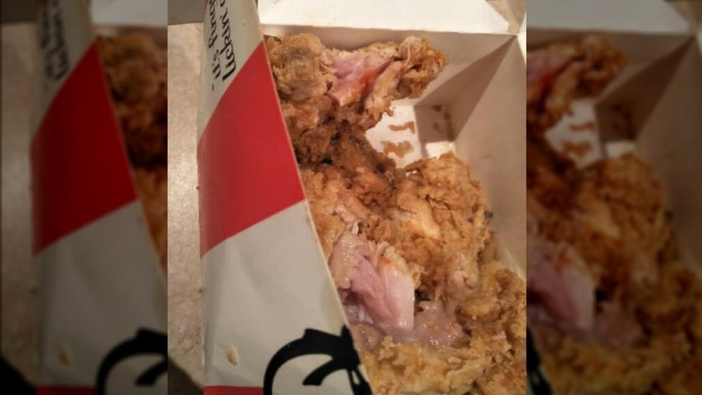 KFC raw chicken