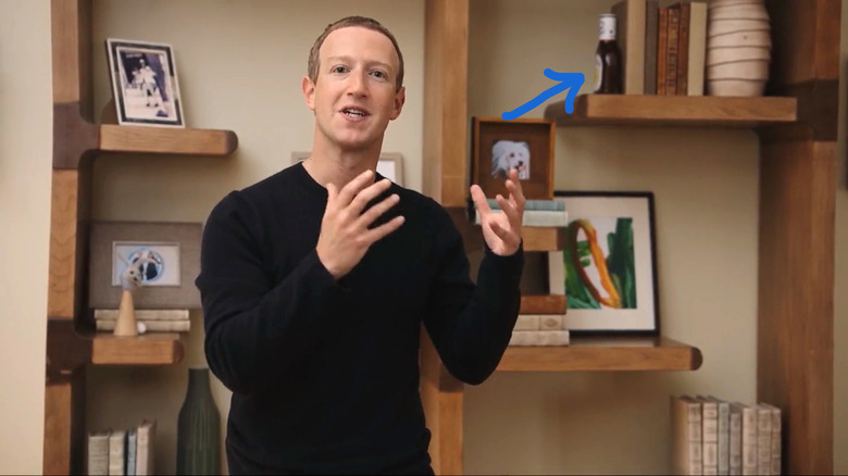 Mark Zuckerberg gesturing and talking