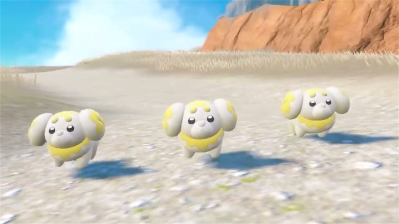 Fidough Pokemon running