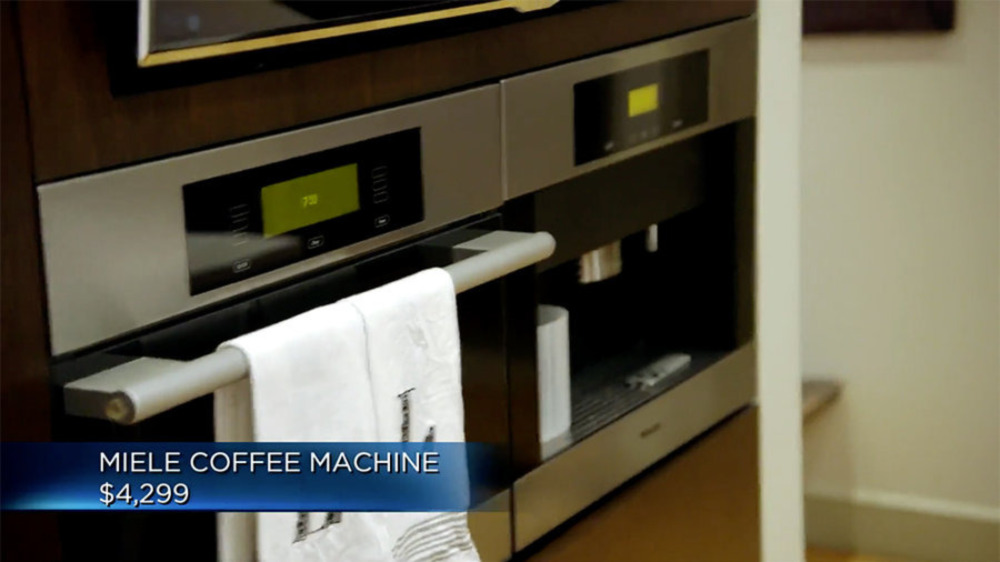 Miele coffee machine on Real Housewives of Dallas