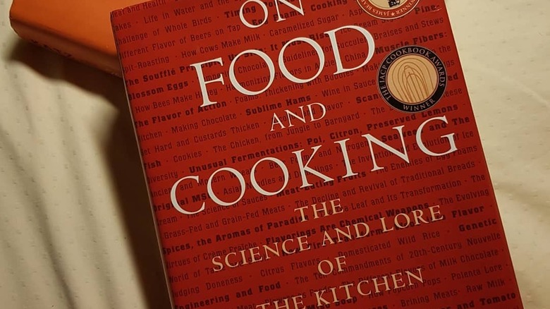 On Food and Cooking by Harold McGee book