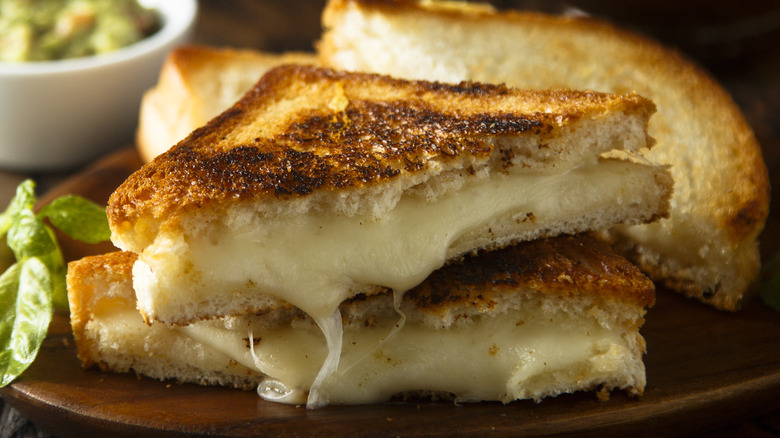 homemade grilled cheese