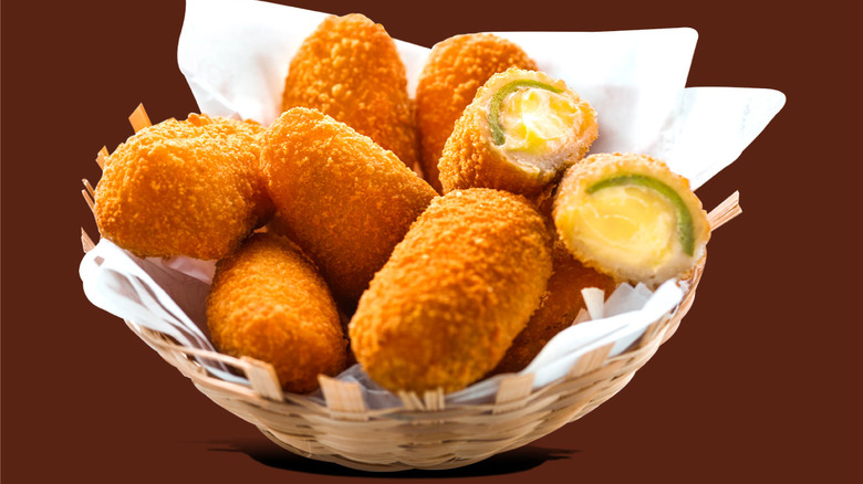 Jalapeno cheddar bites from Burger King.