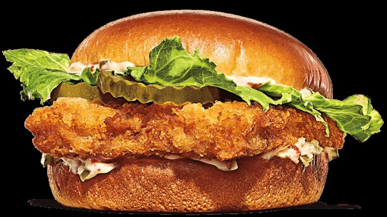 Burger King's Big Fish sandwich.