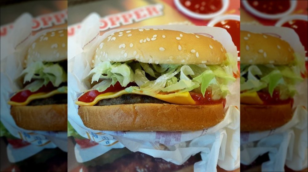 Burger King's Whopper Junior Sandwich