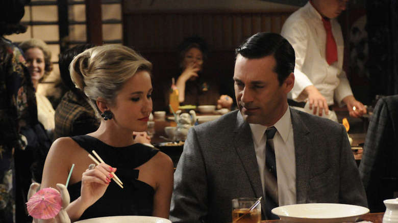 Mad Men scene at Benihana