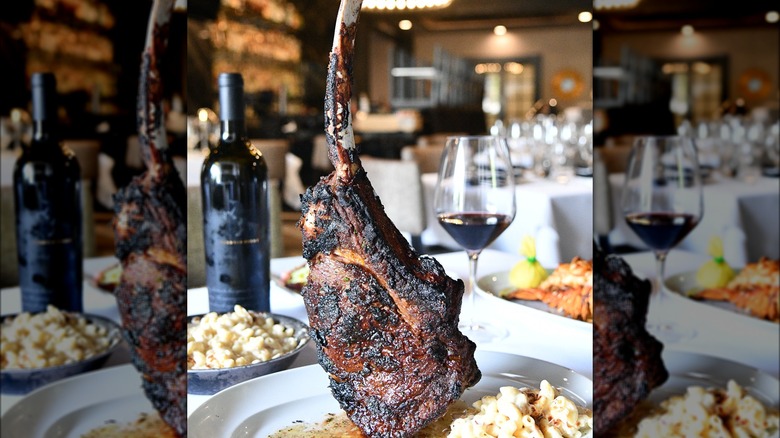 Tomahawk Chop at Mastro's Restaurants