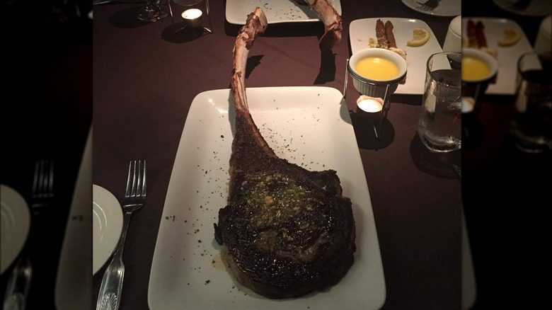 Tomahawk Ribeye at Perry's Steakhouse