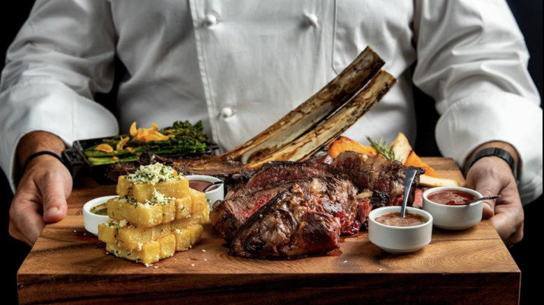 Dry-Aged Tomahawk at STK Steakhouse