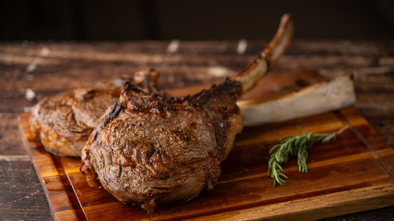 Tomahawk steaks